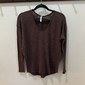 Mia & Tess Brown Lightweight Sweater